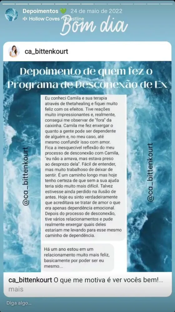 Depoimento sobre o Programa de Desconexão de Ex